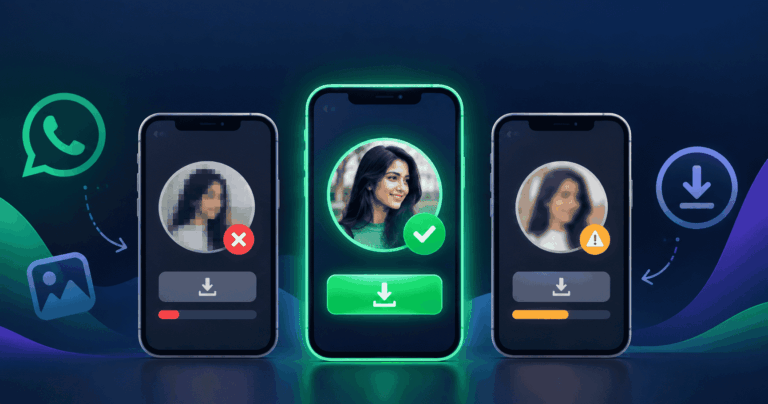 I Tested 3 WhatsApp DP Downloaders With the Same Number. Only One Actually Worked.