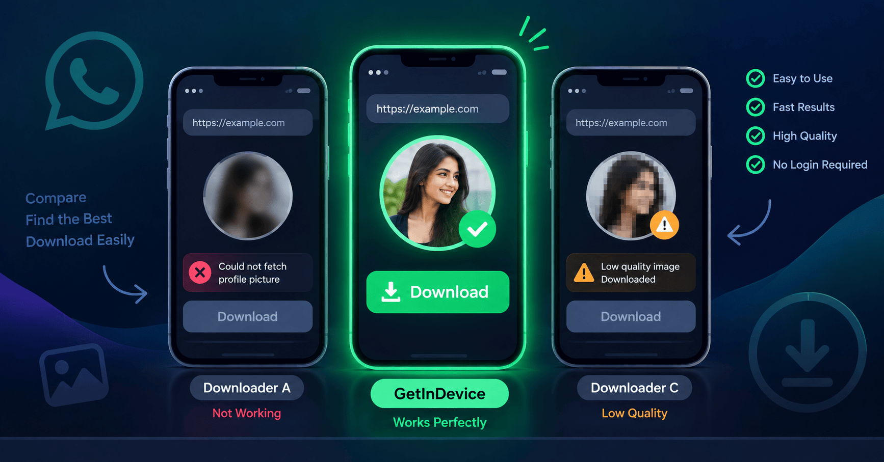 WhatsApp DP Downloader Comparison: We Tested 3 Tools