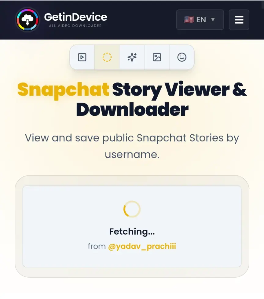 Click lookup button to load public story