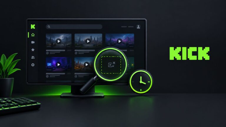 Kick VOD Not Showing? Why It Happens and How to Fix It