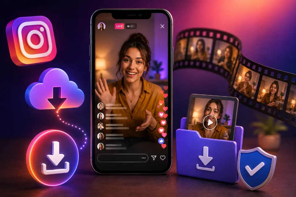 Instagram Live Video Downloader: Save and Archive Streams