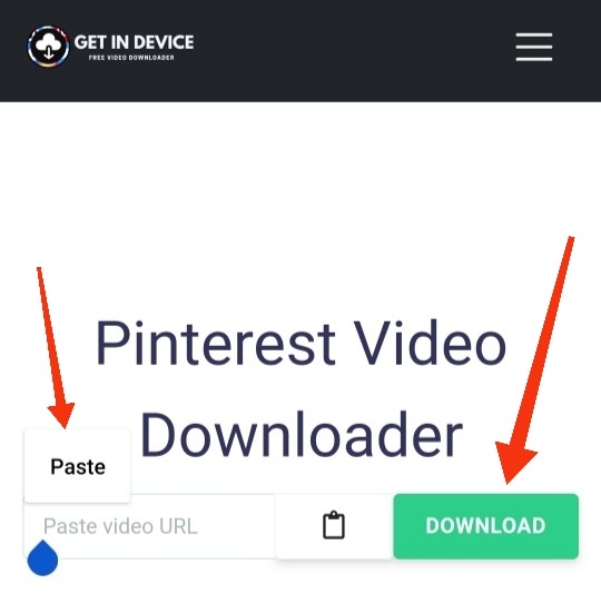 pinterest video downloader
